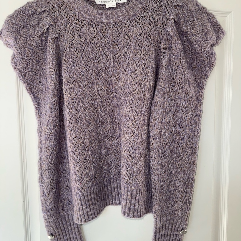 Veronica Beard Purple Women's Sweater
